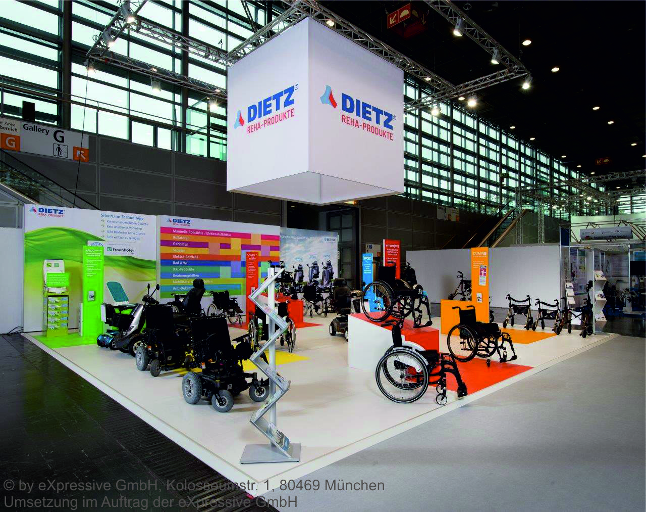 Stand of the company DIETZ at Expolife