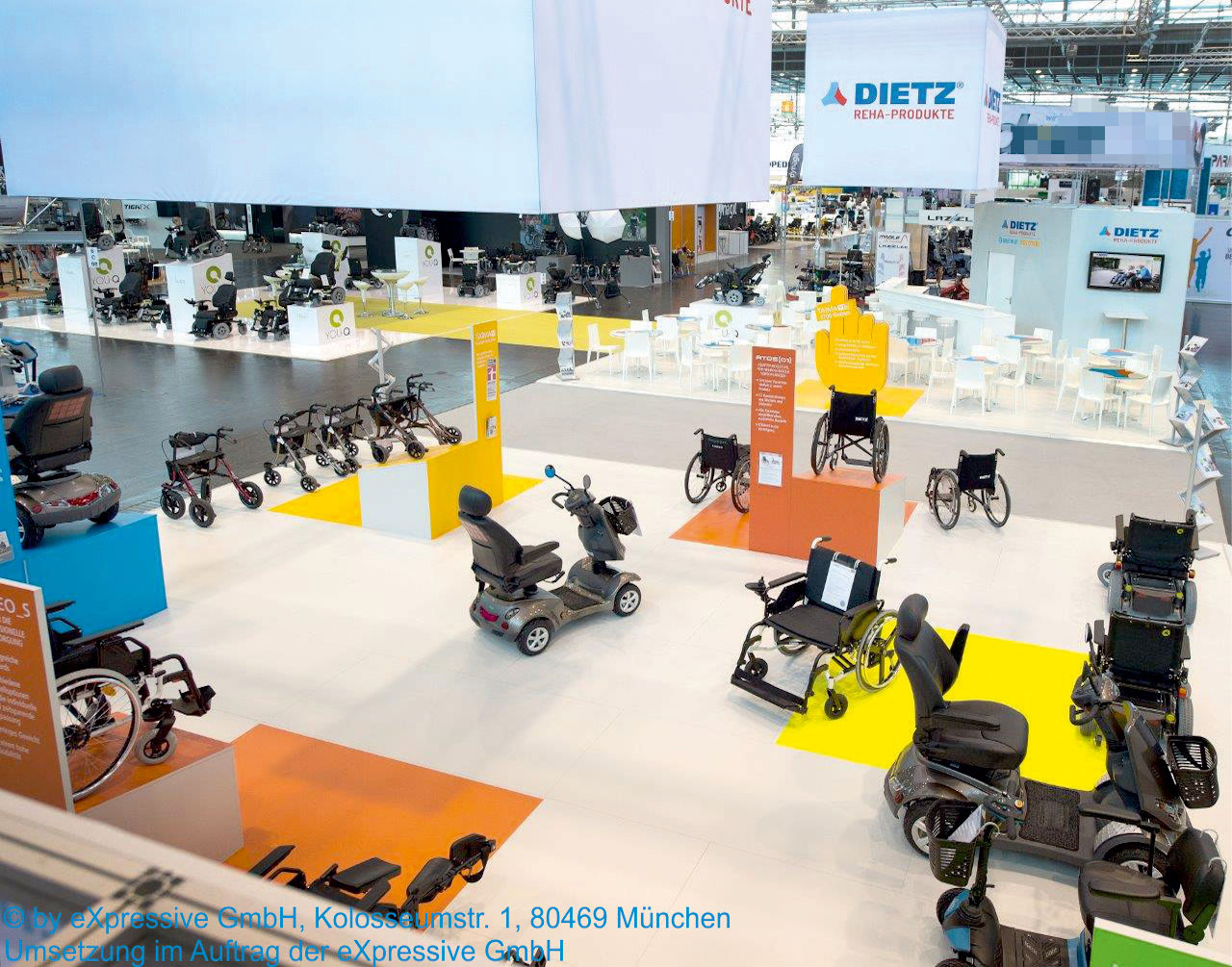 Stand of the company DIETZ at Expolife